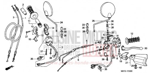 COMMUTATEUR/CABLE XL1000VY de 2000